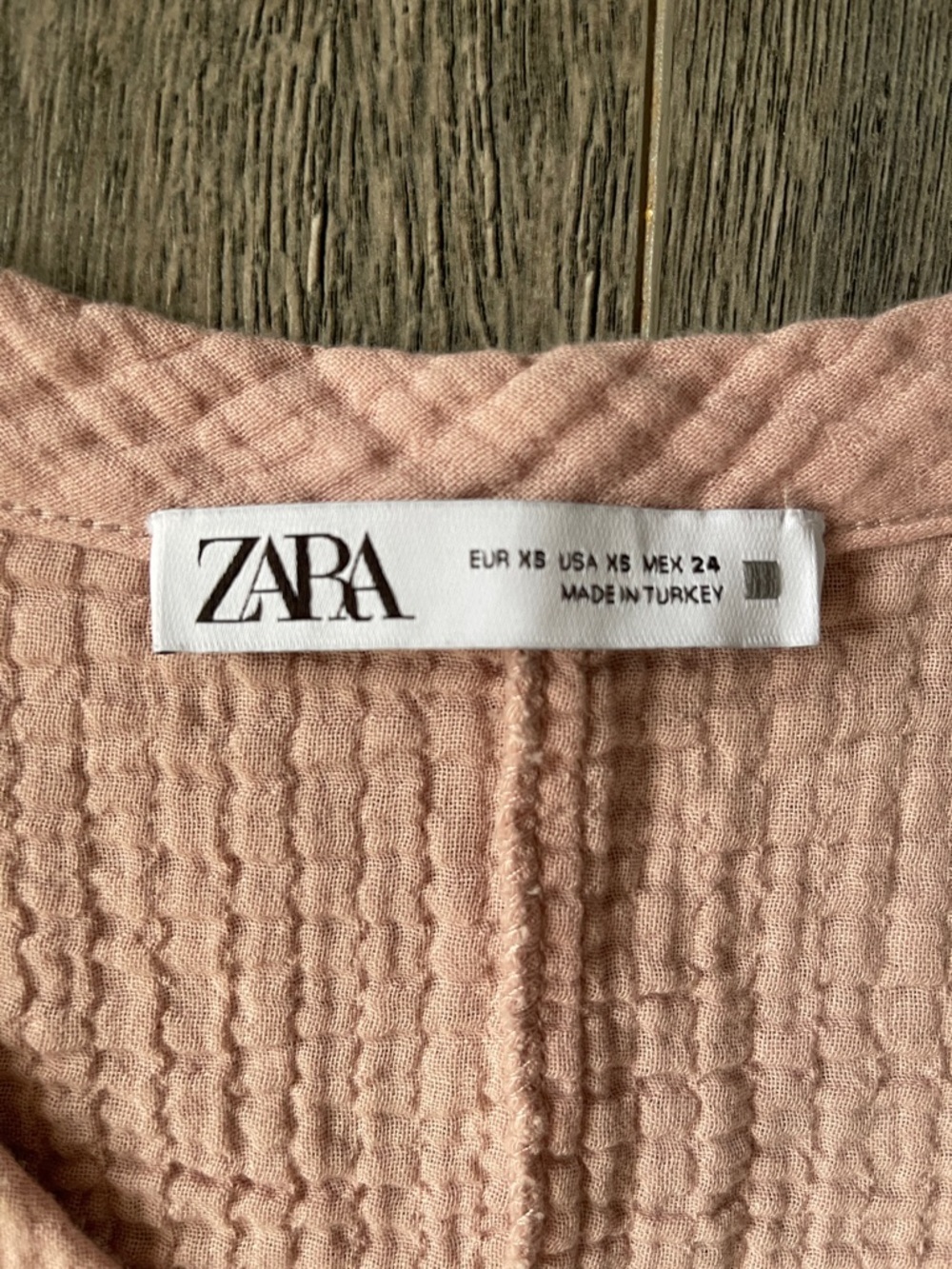 Zara Dusty Pink  Button-Front Romper - Picture 2 of 12